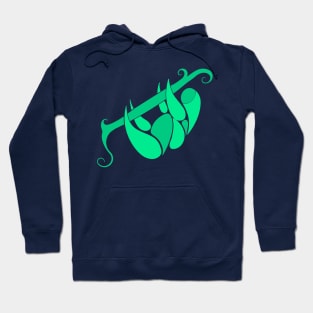 Green Sloth Hoodie